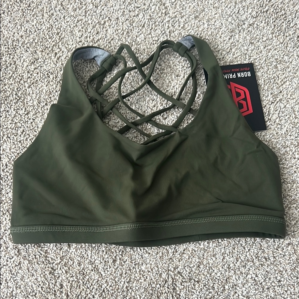 Born Primitive Vitality Sports Bra with Geometric Straps